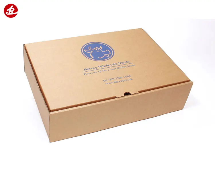 Custom Printed Waxed Corrugated Packaging Cardboard Boxes Shipping Boxes