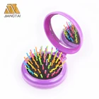 Jiangtai mirror comb compact folding comb with mirror