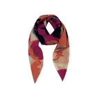 Low Moq Silk Head Scarf Hijab Embroidered Scarf