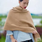 Factory supply breathable merino wool scarf