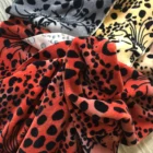 animal print embossed minky fabric super soft pajamas women sleep wear velour fabric export to Egypt Middle east