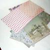 high quality wholesale custom printed Patterned Craft paper 12 x 12 Scrapbook Paper Pack