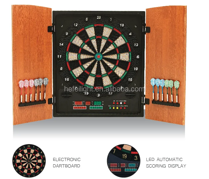 electronic dartboard cabinet
