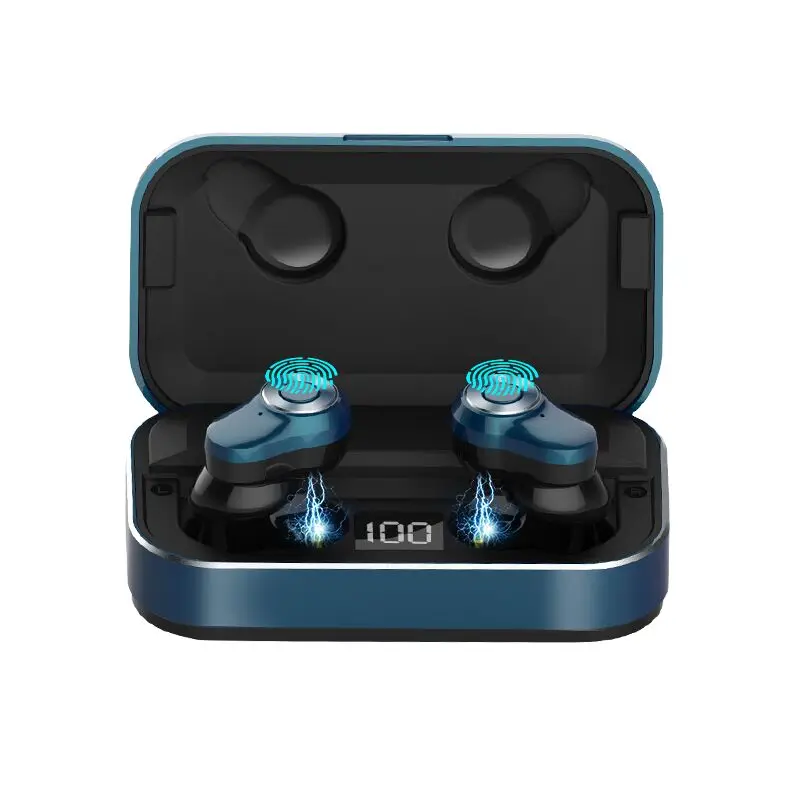 TWS 1500mAh power bank function touch button earbuds 5.0 twins mini earphones bluetooth wireless earbuds with high quality
TWS 1500mAh power bank function touch button earbuds 5.0 twins mini earphones bluetooth wireless earbuds with high quality