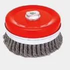65x24MM Twisted Knot Steel Wire Brush Strong Removing Welding