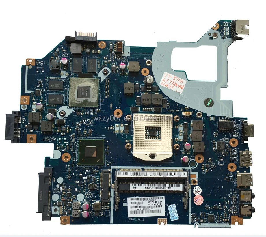 

For ACER V3-571G Laptop motherboard mainboard LA-7912P NBM7D11001 NB.M7D11.001 DDR3 100% tested