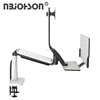 Dual Monitor Swivel Desk Mount Bracket Computer LCD Screen Stand