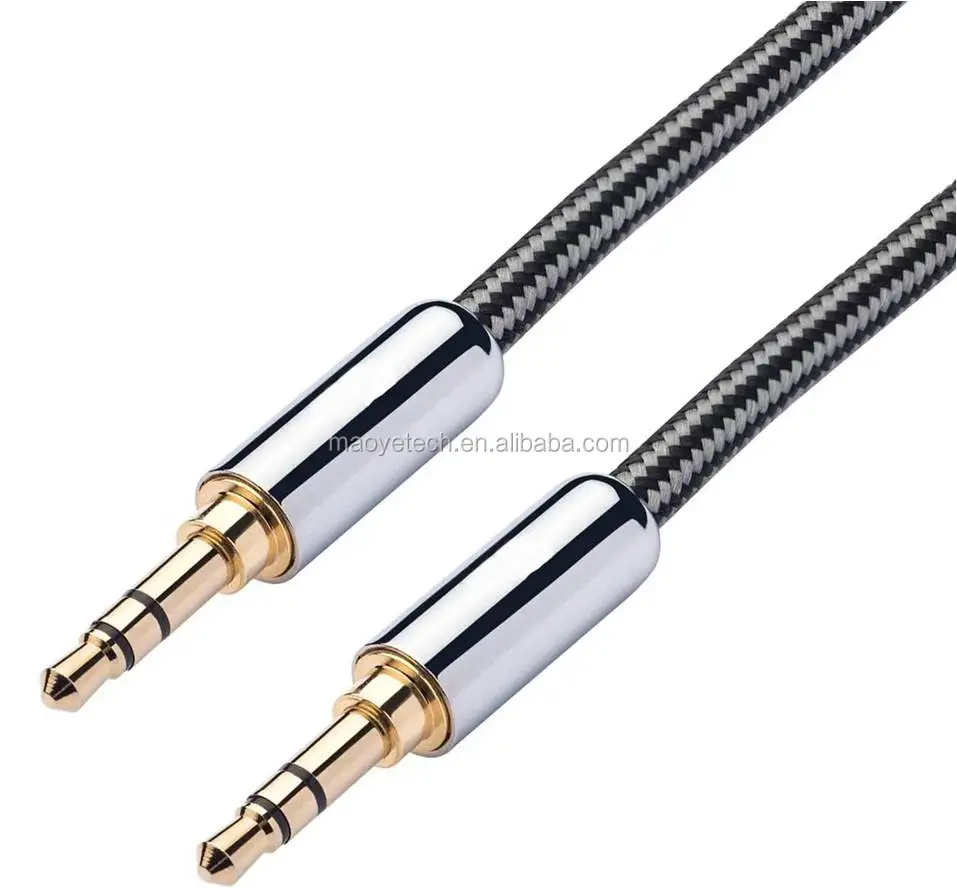 3.5mm Male to Female AUX Audio Cable 90 Degree right Angle Flat Jack For Car phone MP3 MP4 - ANKUX.COM