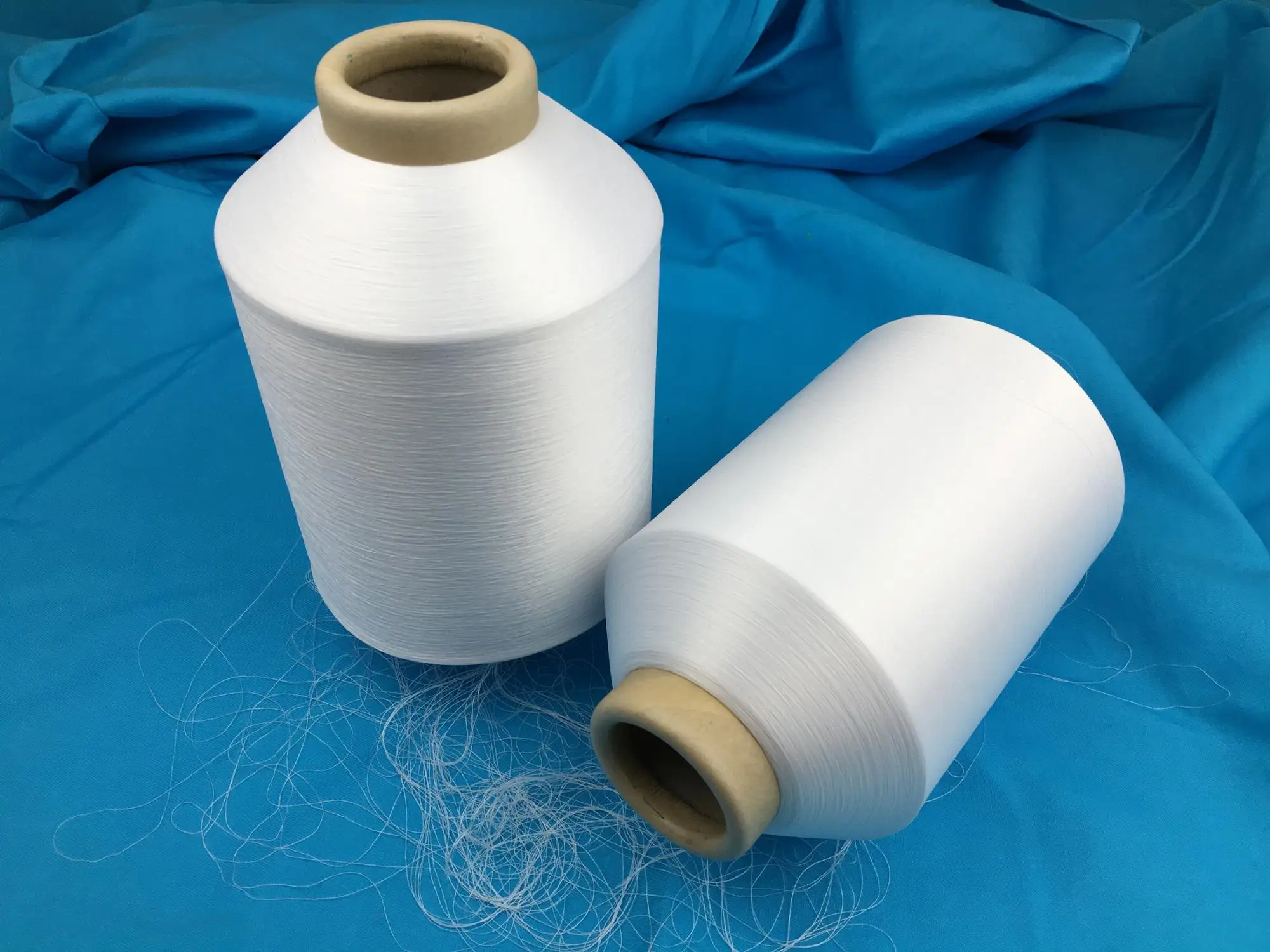 wholesale high tenacity 50d dyed label polyester