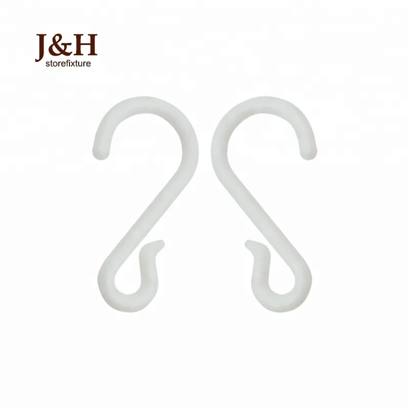 Retail Store Crimped Pegboard S Shaped Ornament Hook Merchandising Display ABS Hanger Pinched Open Ended Plastic S-hook, White, customized
Retail Store Crimped Pegboard S Shaped Ornament Hook Merchandising Display ABS Hanger Pinched Open Ended Plastic S-hook, White, customized