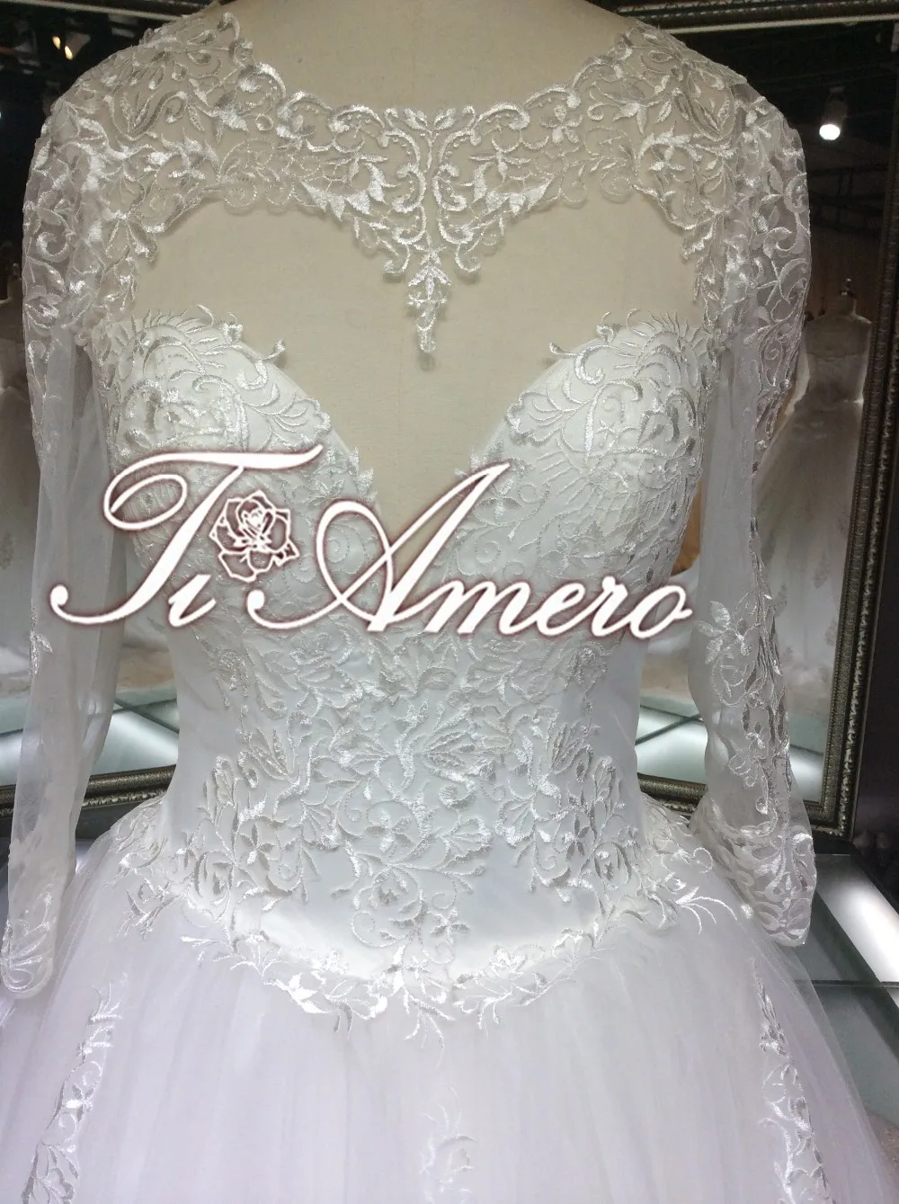 1A023 Arabia Style Appliqued Lace Wedding Gown Decoration Sweetheart A-Ling Big Ball Wedding Dress 2016