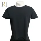 Hot selling 100 cotton bulk plain black t shirt wholesale for men