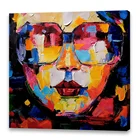 Dafen Pop Art Canvas Wall Art Decor Knife Handmade Oil Painting