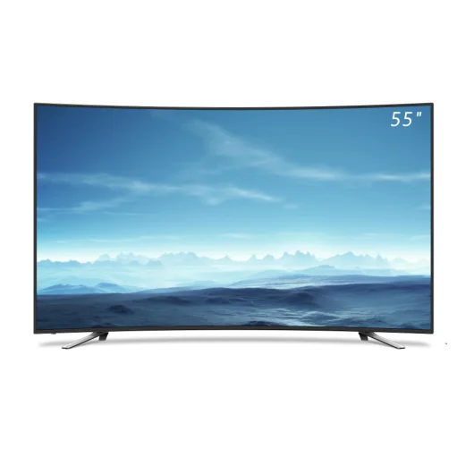 55 Inch Custom Curved TV Screen Full HD Smart LED Big HD TV