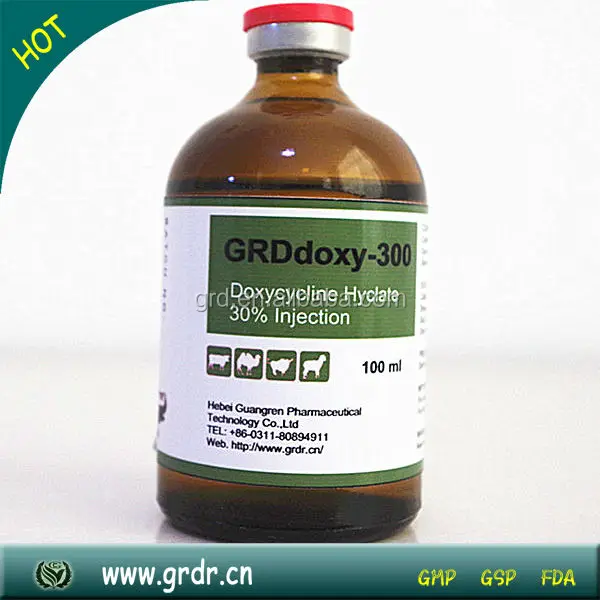 poultry medicine 30% doxycycline hyclate injection