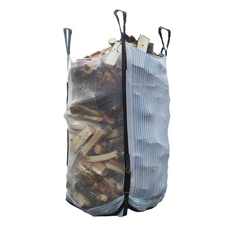 Egp 800kg 1000kg 1500kg Log Firewood Big Ventilated Bulk Jumbo Bag