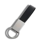 custom high end fashion leather keychain