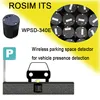 Hot sale smart Lora parking space sensor for shopping mall available lots car parking system