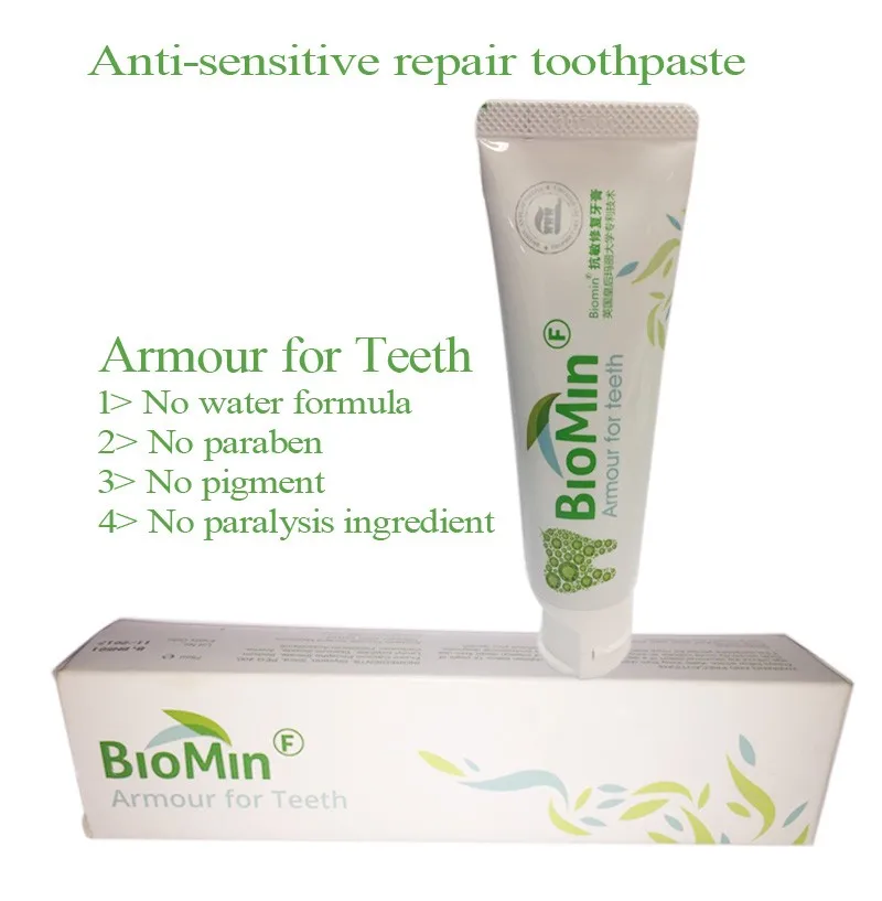 Hosjam Biomin Bioglass Teeth Repair Sensitive Toothpaste Anti allergy