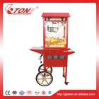 Vending Commercial Popcorn Machine with Cart