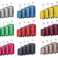 Hard Shell 4 Wheels Suitcase Trolley