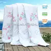 thick comforter/100 %cotton comfortable summer cool sleep mat comforter soft colorful comforter set