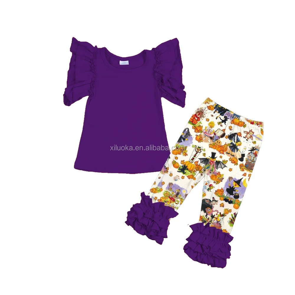 Low Price Baby Girls Outfit Purple Top And Halloween Pattern Full-length Baby Outfit Set Wholesale Baby Outfit, Picture
Low Price Baby Girls Outfit Purple Top And Halloween Pattern Full-length Baby Outfit Set Wholesale Baby Outfit, Picture