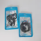 convenience bulk capacity customized 4 side seal clear/transparent printed zipper bag/pouch to pack nothing short of possessions