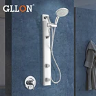 Bathroom CUPC waterfall rain steam massage shower panel