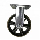 150mm Antique Cast Iron Casters and Wheels