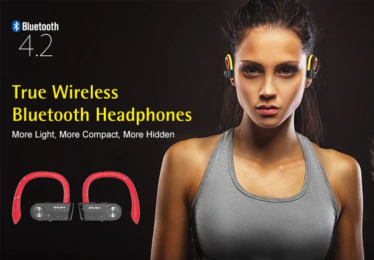 Mini cute waterproof dual channel mp3 player studio musci stereo in-ear wireless bluetooth earphone earbud - ANKUX.COM