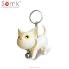 Best Brand promotional cat soft 3d pvc keychain
