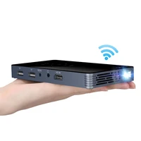 

High Quality P8I WIFI Wireless Pocket LED DLP Pico Mini Projector Smart mobile Miracast DLNA Video Projector with Battery