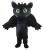 Cartoon Black Dragon Mascot Costume Adult Costume Fancy Suit