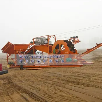 Jiangxi Well-tech wheel sand washer for crushed sand