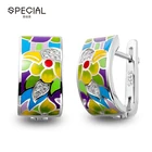 Jewellery Special New Design Beautiful Flower Silver Jewellery Wedding Girl Earring