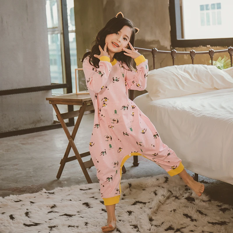 baby girls long sleeve pure cotton jumpsuit animal pattern sleep wear nightgown one-piece pajamas, Pink;white
baby girls long sleeve pure cotton jumpsuit animal pattern sleep wear nightgown one-piece pajamas, Pink;white