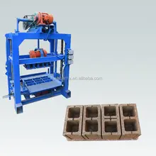 High Quality Small Size Lime Sand Grass Concrete Brick Machine/QT4-40 brick making selling