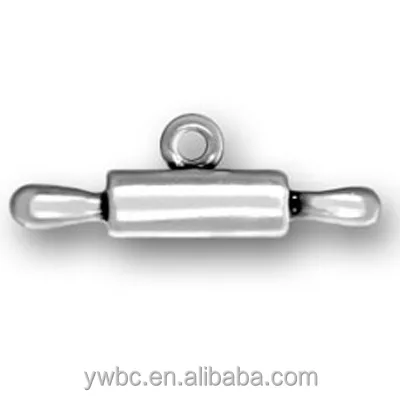 Wholesale Antique Silver Plating Bracelet Making Cooking Tool Series Rolling Pin Shape Zinc Alloy Charm For Jewelry Accessories
Wholesale Antique Silver Plating Bracelet Making Cooking Tool Series Rolling Pin Shape Zinc Alloy Charm For Jewelry Accessories