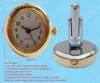 Custom design oval shape watch cuff links functional watch cufflink clock watch movement cuff link clock cufflink