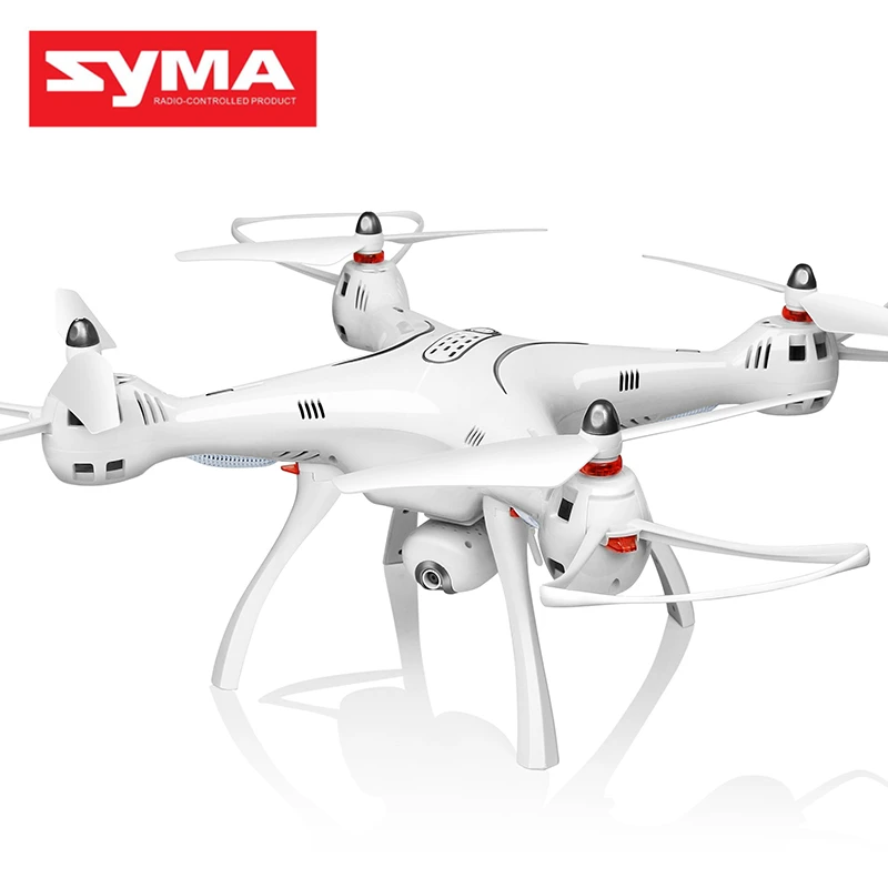 

Original Syma X8PRO FPV Drone GPS Quadcopter With Full HD 720P Camera Tracker Wifi Racing Helicopter Altitude Hold RTF For Gifts, White
