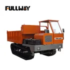 Komatsu mini crawler tracked dumper truck in loader