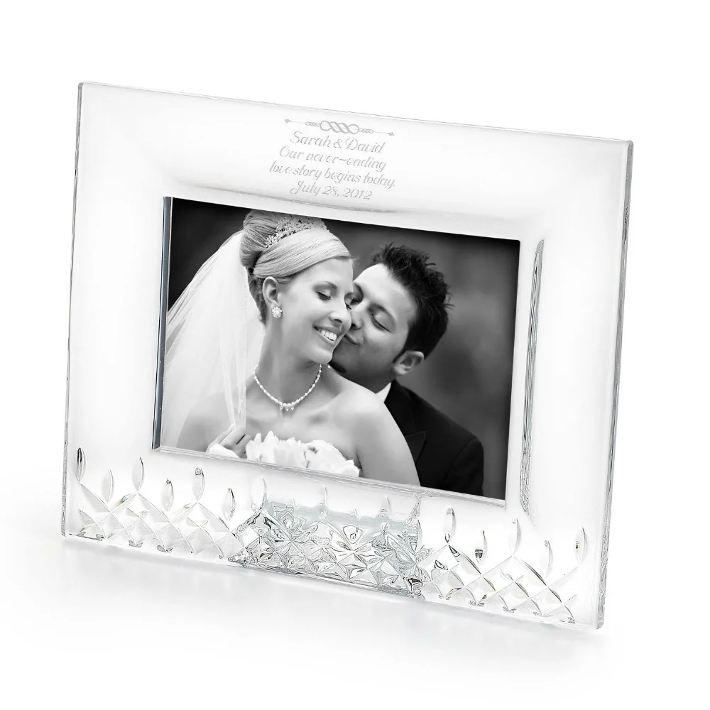 gifts & crafts  frame  square crystal photo frame for wedding