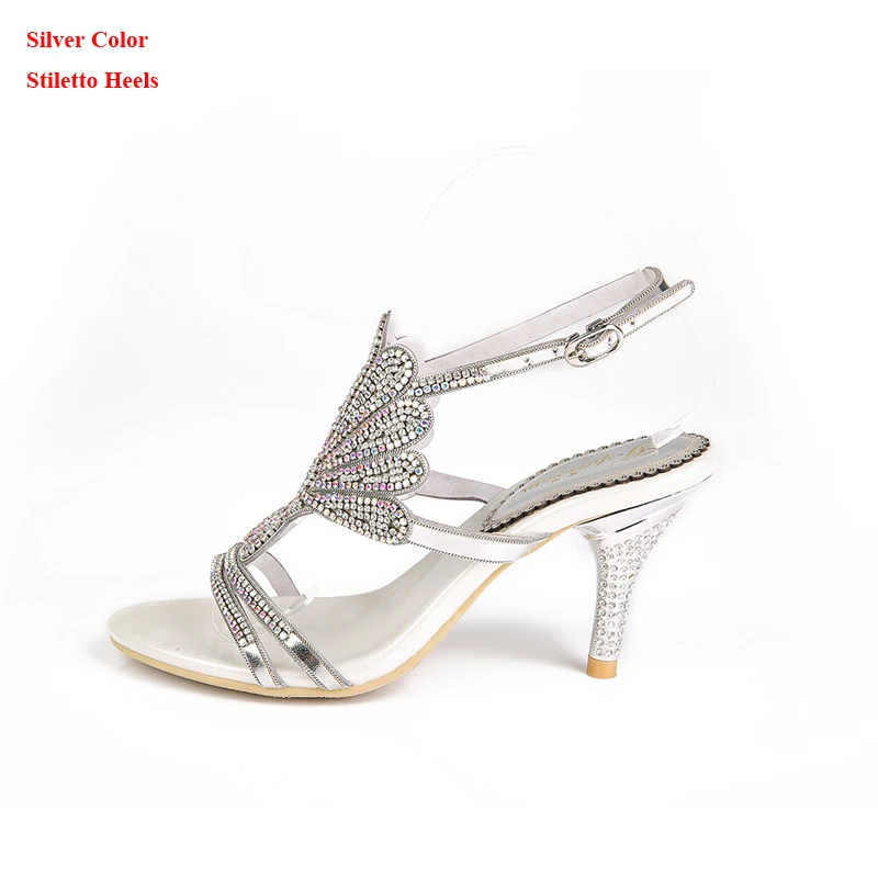 105 silver stiletto