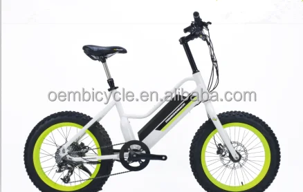 2017 Nuovi bambini bicicletta elettrica fat tire bike per la sabbia uso