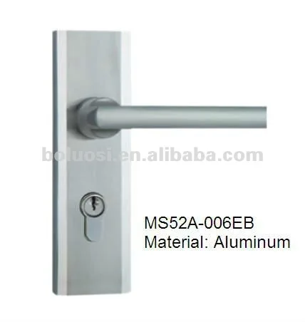 aluminum door pole lock MS52A-006EB