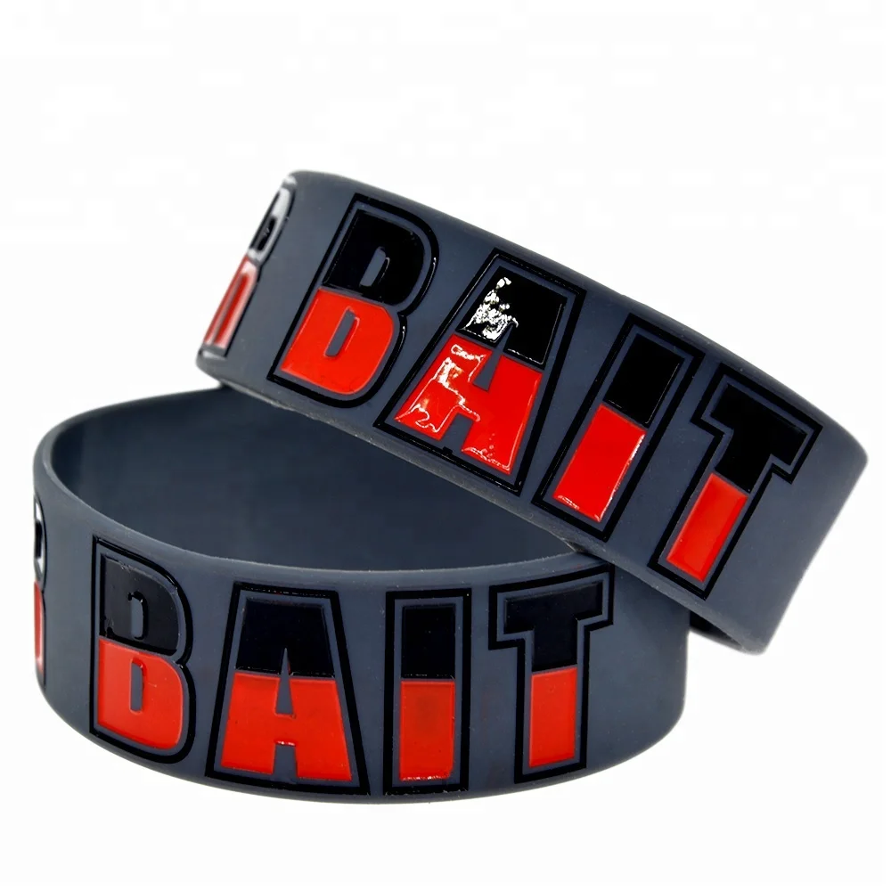 25PCS The Walking Dead Walker Bait Silicone Bracelet 1 Inch Wide Gray 
25PCS The Walking Dead Walker Bait Silicone Bracelet 1 Inch Wide Gray