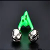 Fishing Bite Alarms Fishing Rod Bells Rod Clamp Tip Clip Bells Ring Green ABS Fishing Accessory
