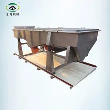 Small stainless steel wood pellet/chips vibratory screener