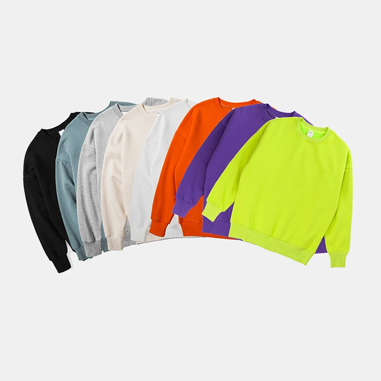 2019 Winter Oversize Crewneck Sweatshirt Thick Brushed Candy Color Solid Color Loose Off Shoulder O Neck Hoodie for Men
2019 Winter Oversize Crewneck Sweatshirt Thick Brushed Candy Color Solid Color Loose Off Shoulder O Neck Hoodie for Men